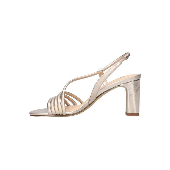 BELLA VITA Womens Beige Zariah Round Toe Slip On Leather Slingback Sandal 8 WW - Picture 4 of 4